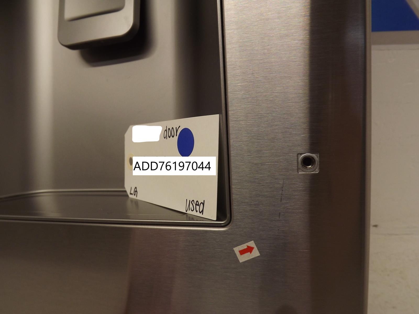 LG Refrigerator ADD76197044 Door Used LG Refrigerator ADD76197044 Door Used